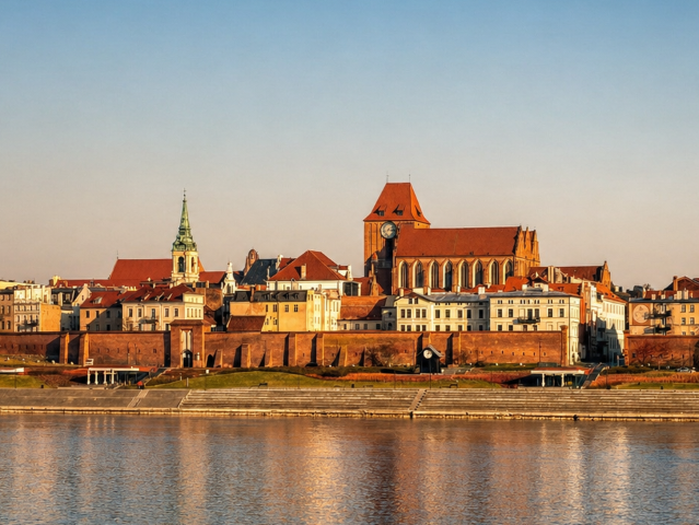 Apartamenty w Toruniu – panorama miasta